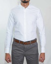 Vista adicional de Camisa Bruno Cassini French Shirt Blanco - ADAMS