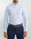 Vista adicional de Camisa Bruno Cassini French Shirt Celeste Modelo Cm0044lbu - ADAMS