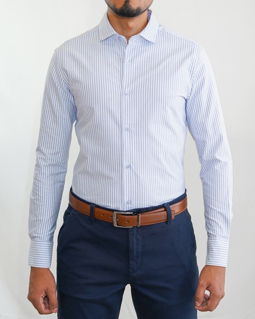 Vista adicional de Camisa Bruno Cassini French Shirt Morado - ADAMS