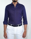 Vista adicional de Camisa Bruno Cassini Lino French Modelo 8020-15 - ADAMS