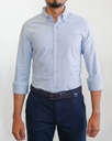 Vista adicional de Camisa Bruno Cassini Normal Shirt Azul Modelo Cm0042dbu - ADAMS