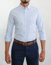 Vista adicional de Camisa Bruno Cassini Normal Shirt Celeste Modelo Cm0044lbu - ADAMS