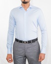 Vista adicional de Camisa Bruno Cassini Puño Sencillo Celeste Modelo 4s22025-2 - ADAMS
