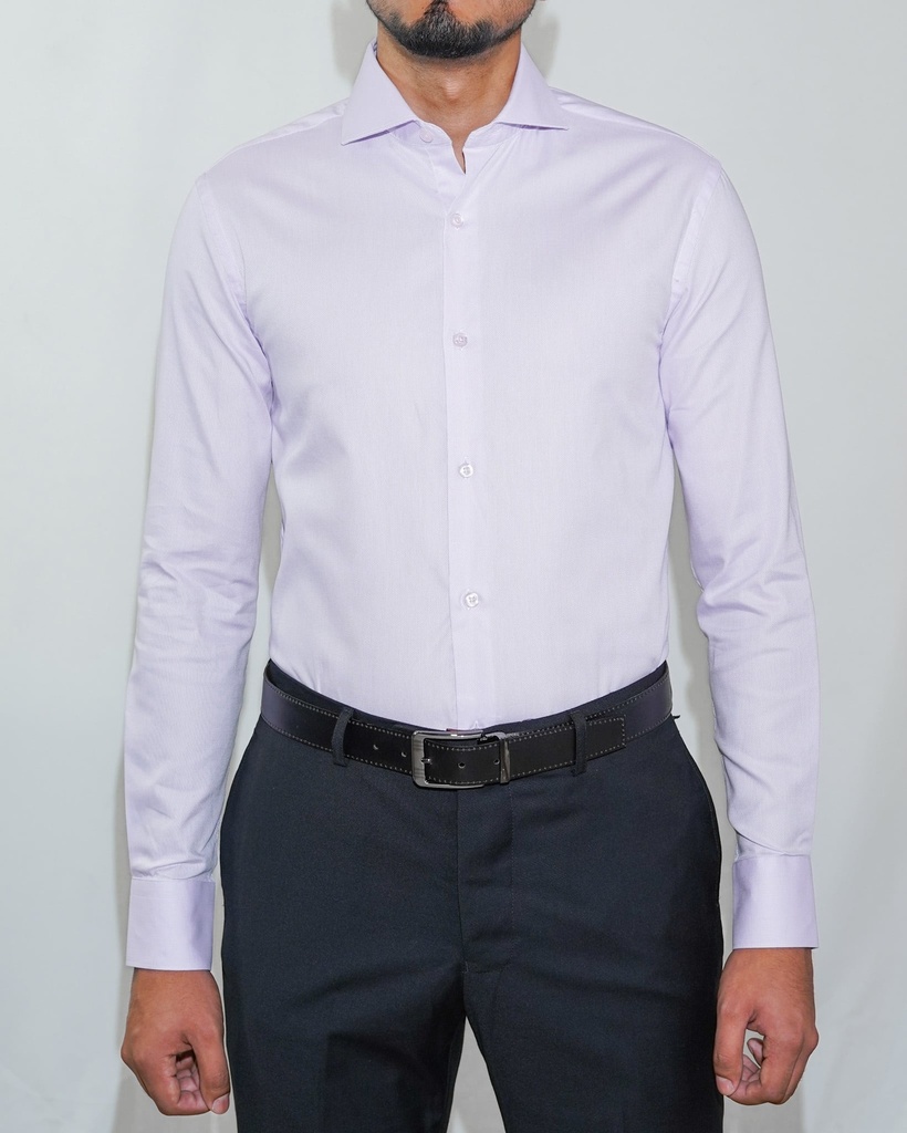 Vista adicional de Camisa Bruno Cassini Puño Sencillo Morado Modelo Cm0005pur - ADAMS