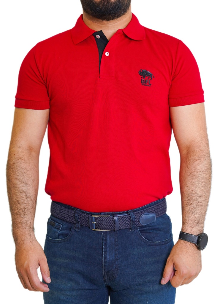 Vista adicional de Camiseta BFL Rojo Modelo Bfl-30-702 - ADAMS