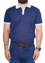 Vista adicional de Camiseta TED Lapidus Polo Azul Marino - ADAMS