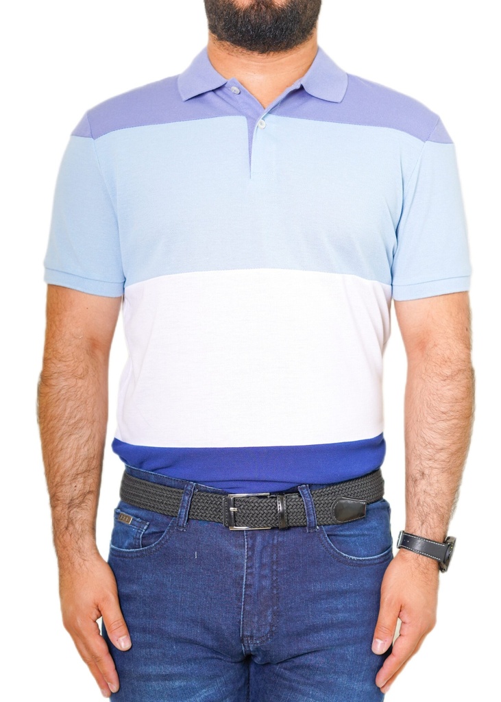Vista adicional de Camiseta TED Lapidus Polo Lt. Azul - ADAMS