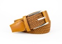 Vista adicional de [CIN-C-ML] Cinturon Bruno Cassini Elastic Miel - ADAMS