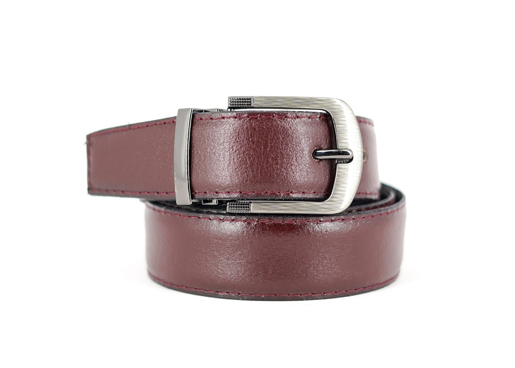 Vista adicional de [CORREA-VN-1119] Cinturon Correas Cint Cue Nap # Vino - ADAMS
