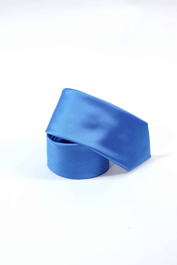 Vista adicional de Corbata Bruno Cassini Azul Claro Modelo Mf3870 - ADAMS