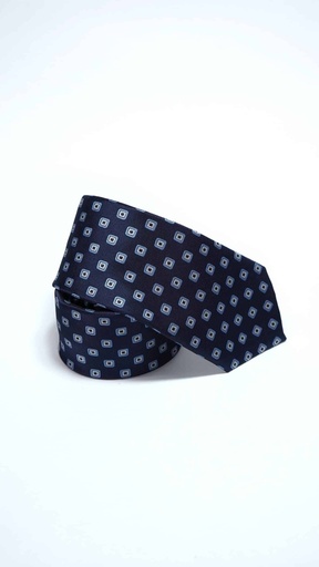 Vista adicional de [MF8997/35-7] Corbata Bruno Cassini Azul Modelo Mf8997 35 - ADAMS