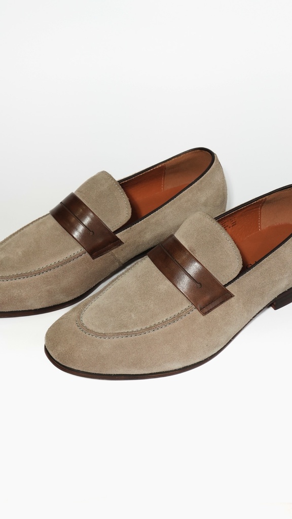 Vista adicional de Zapato Bruno Cassini De Hombre Bruno Casssini Taupe - ADAMS