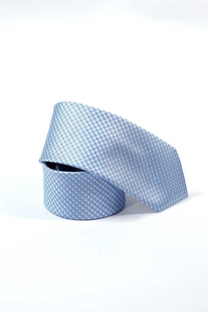 Vista adicional de Corbata Bruno Cassini Celeste Modelo P1650 1 - ADAMS