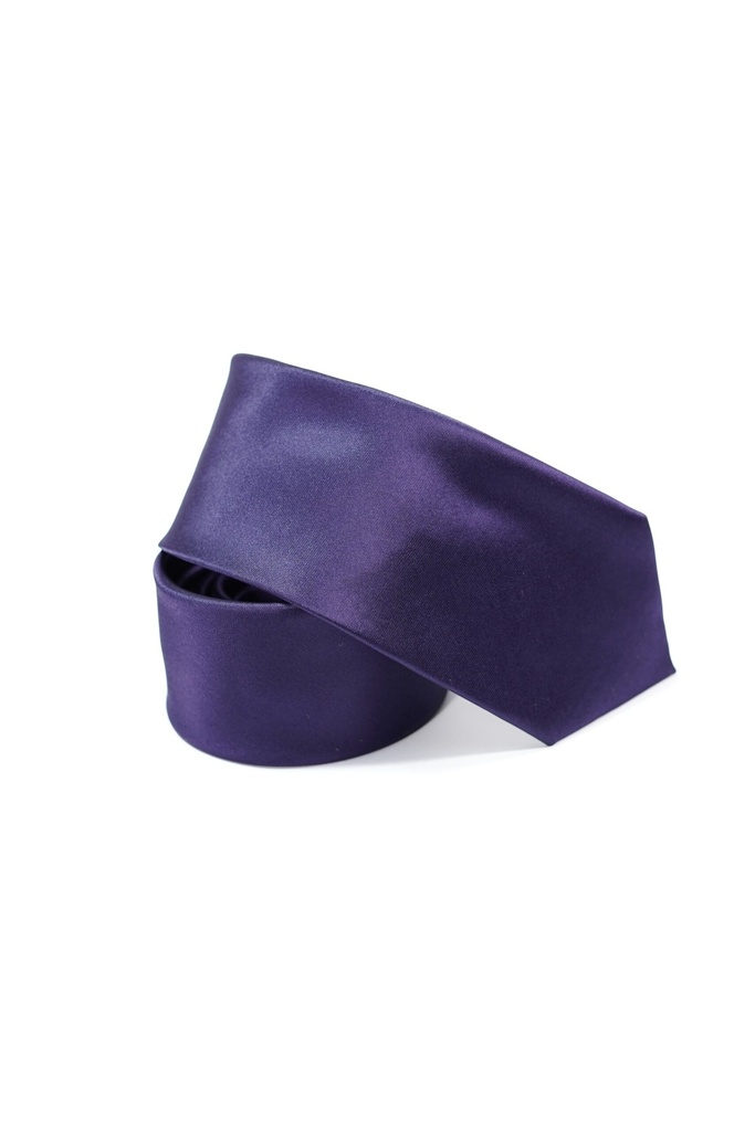Vista adicional de Corbata Bruno Cassini Morado - ADAMS