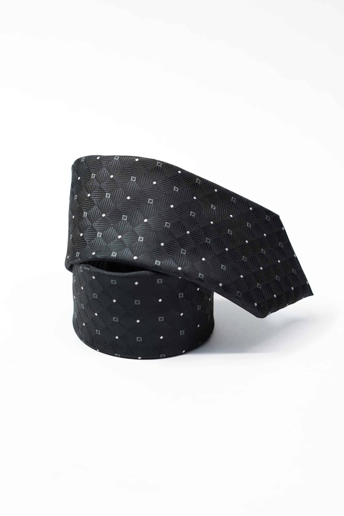 Vista adicional de Corbata Bruno Cassini Negro Modelo Mf90005 20 - ADAMS