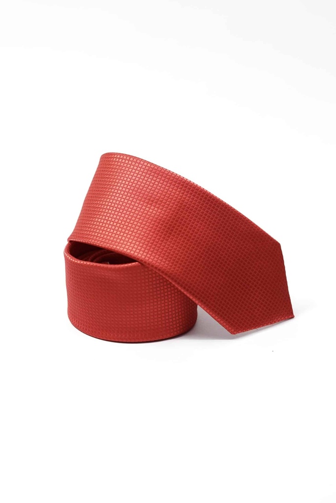 Vista adicional de Corbata Bruno Cassini Rojo Modelo S299 647 - ADAMS