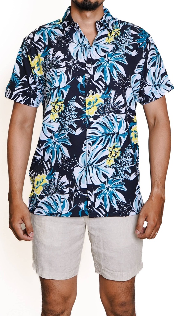 Vista adicional de H. CAMISA CUBAVERA M/C P/CABALLERO JET BLACK - ADAMS