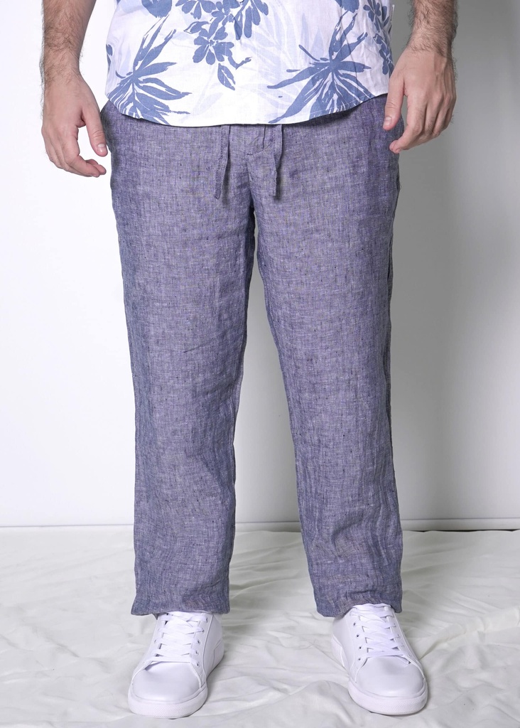 Vista adicional de Pantalon Cubavera Azul Print Modelo Cb-h20 - ADAMS