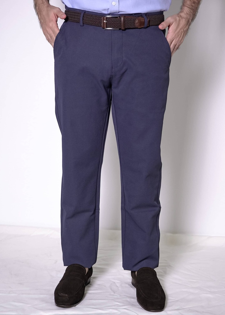 Vista adicional de Pantalon TED Lapidus Pant. De Vestir Azul - ADAMS