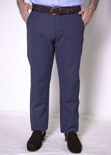 Vista adicional de Pantalon TED Lapidus Pant. De Vestir Azul - ADAMS