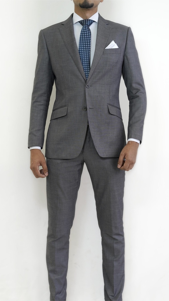 Vista adicional de Terno Bruno Cassini Botones Gris Modelo 23e312010-1bc - ADAMS