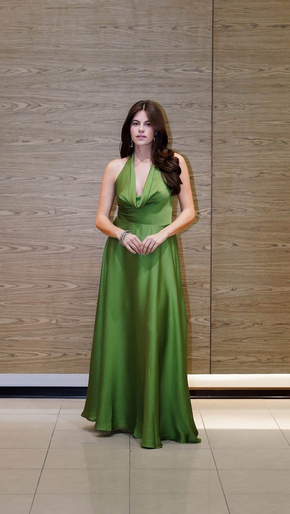 Vista adicional de [REF-CLARA-VE/M] Vestido Mopa Verde Modelo Ref-clara-ve - ADAMS