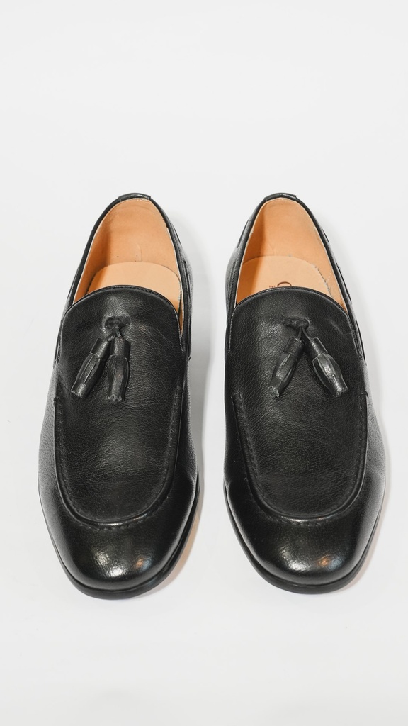 Vista adicional 4 de Zapato Bruno Cassini De Hombre Bruno Casssini Negro Tumbled Brushed - ADAMS