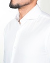 Vista adicional 3 de Camisa Bruno Cassini Doble Puño Blanco Modelo 11701dc - ADAMS