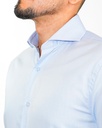 Vista adicional 2 de Camisa Bruno Cassini Puño Sencillo Celeste Modelo 4s22025-2 - ADAMS