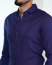Vista adicional 2 de Camisa Bruno Cassini Lino French Modelo 8020-15 - ADAMS