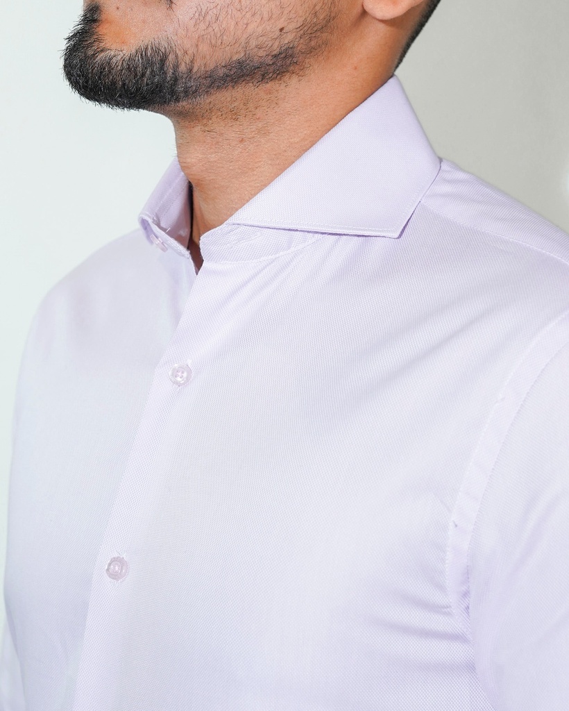 Vista adicional 3 de Camisa Bruno Cassini Puño Sencillo Morado Modelo Cm0005pur - ADAMS