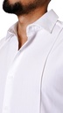Vista adicional 3 de Camisa Cubavera Manga Corta Brilliant Blanco Modelo Cuwme029 - ADAMS
