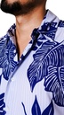 Vista adicional 3 de Camisa Cubavera Manga Corta Natural Linen - ADAMS