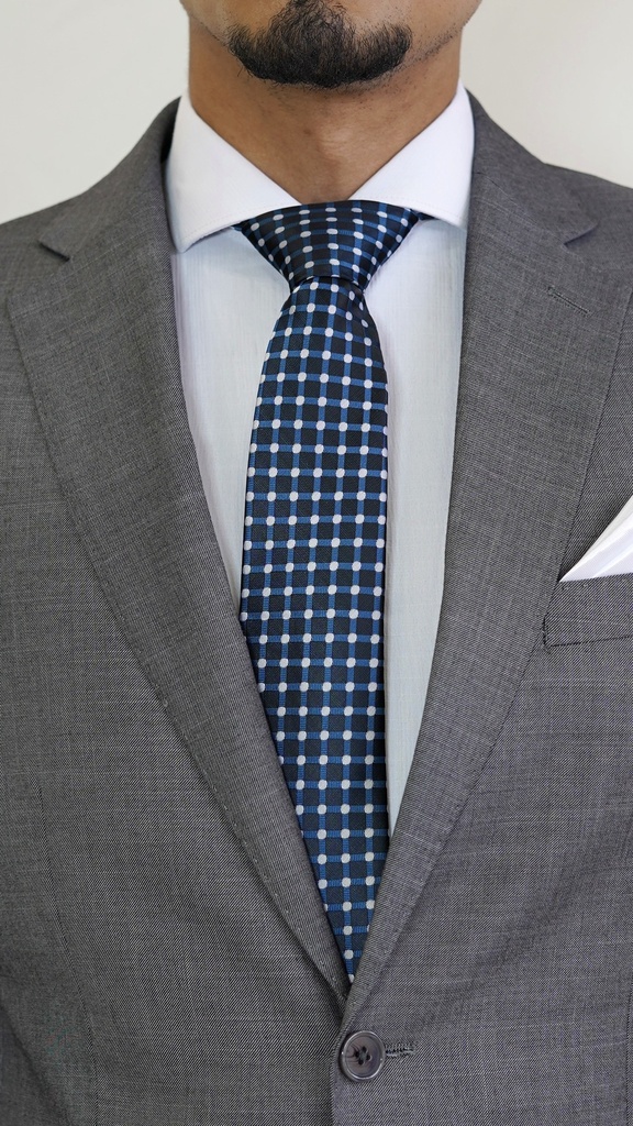 Vista adicional 2 de Terno Bruno Cassini Botones Gris Modelo 23e312010-1bc - ADAMS