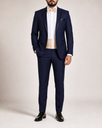 Vista editorial de Smoking Bruno Cassini Azul Marino - ADAMS