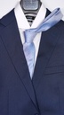 Vista adicional 3 de Corbata Bruno Cassini Midblue - ADAMS