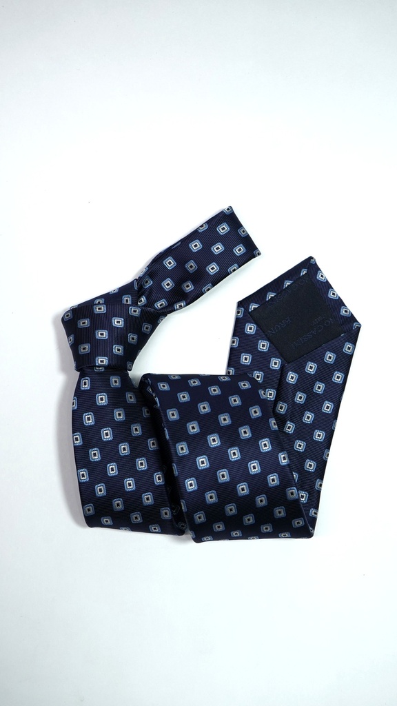 Vista adicional 2 de [MF8997/35-7] Corbata Bruno Cassini Azul Modelo Mf8997 35 - ADAMS