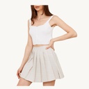 Blusa M, Down Top Ladies Square Off Blanco
