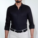 Camisa Bruno Cassini Lino French Modelo 8020-3