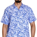 Camisa Cubavera Manga Corta Brilliant Blanco Modelo Cuw