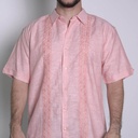 Camisa Cubavera Manga Corta Canyon Clay