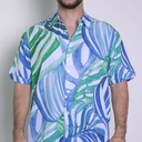 Camisa Cubavera Manga Corta Delf