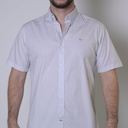 Camisa Long Beach Manga Corta Gris