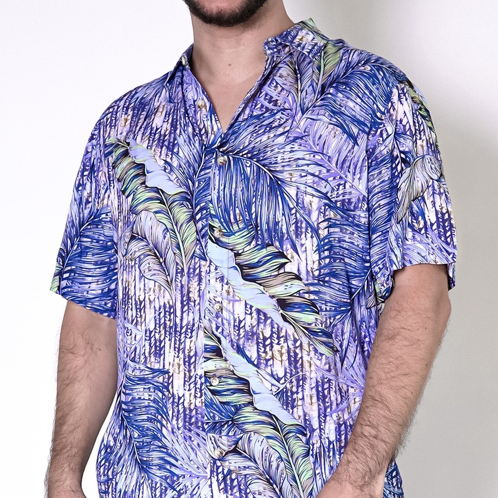 [TL-X04-517.A/S] Camisa TED Lapidus Manga Corta Hombre Lt. Azul (S)