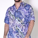 Camisa TED Lapidus Manga Corta Hombre Lt. Azul
