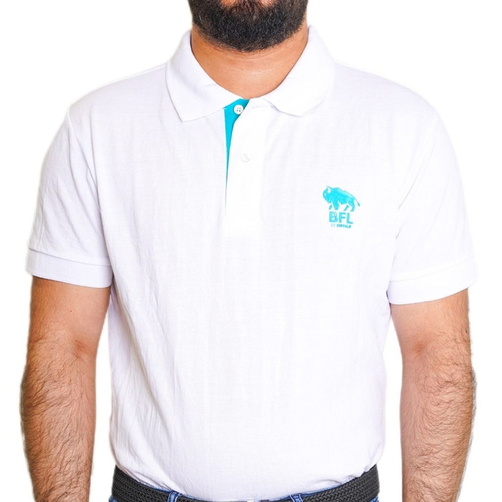 [BFL-30-702C-WH/S] Camiseta BFL Blanco Modelo Bfl-30-702c (S)