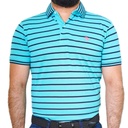 Camiseta Long Beach Sueter Polo Manga Corta Mint