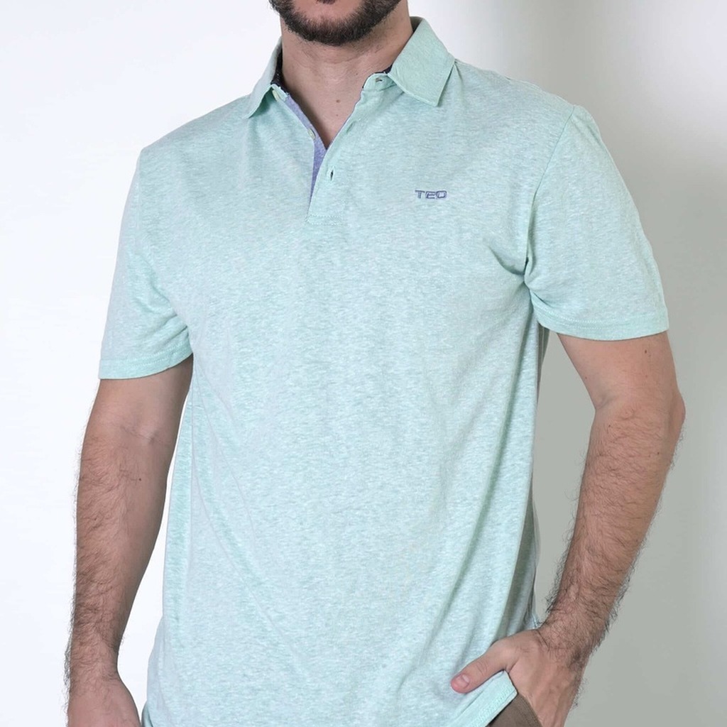 Camiseta TED Lapidus Manga Corta Hombre Verde