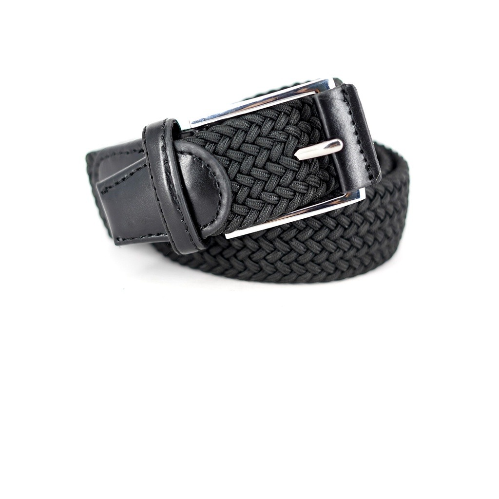 Cinturon Bruno Cassini Elastic Negro