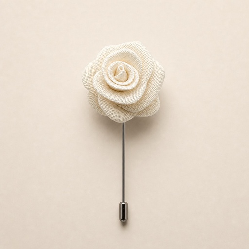 [PIN-A01-CR1] Accesorio Pin P Caballeros Cream